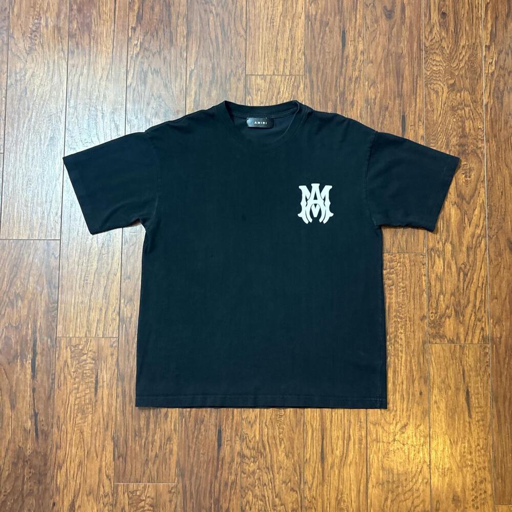 Amiri MA Core Cotton Black Logo T-Shirt